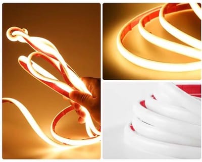 Neon LED Strips 220V Warm White 3M - IP65 Waterdicht en Snijbaar