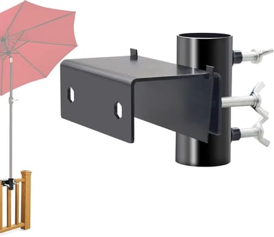 Universele Balkon Parasol Houder voor Balkonreling - Flexibele Montage voor Tuin, Patio, en Terras