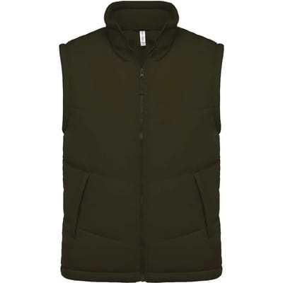 Kariban Met fleece gevoerde bodywarmer K6118 - Mossy Green - XS