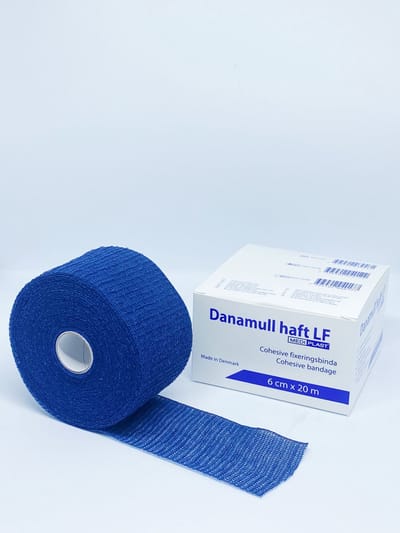 Danamull Haft Zelfklevend Fixatiewindsel blauw 6cm x 20m