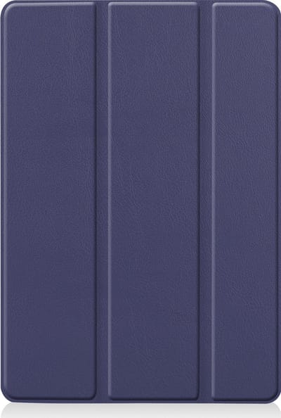 Hoesje - Geschikt voor Apple iPad 7 (2019) - 10.2 inch - 7e Generatie - Dun & Stevig - Trifold Bookcase - Hard Cover - Hardcover Book Case - Tablet Hoes - Donkerblauw