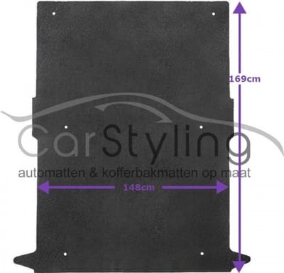 Laadvloermat Fiat Doblo II Cargo 2009-