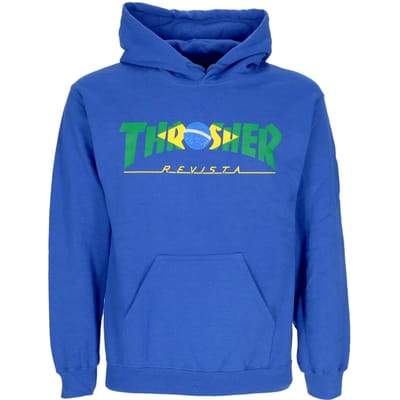 Herenhoodie Brazilie Revista Hoodie Royal