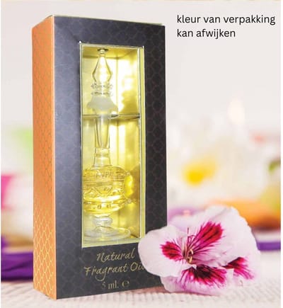 Song of India - Geurolie Parfum Love – in handgeblazen glazen flesje 5 ml- Song of India