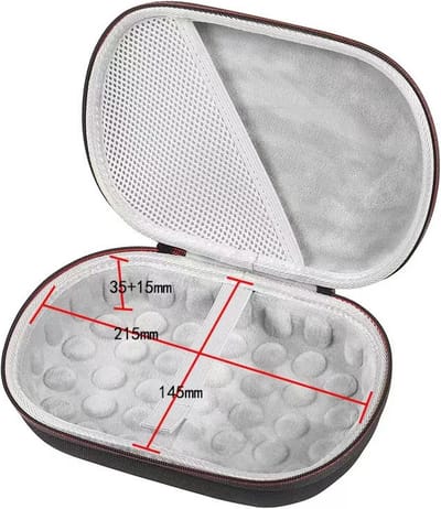 Koptelefoon Case - Harde Beschermhoes - On-Ear/Over-Ear - Voor De Meeste Merken/Bluetooth/Hifi/Bedrade Hoofdtelefoon/Gaming-Headset - Koptelefoon Hoesje - Beschermhoes - Draagtas - Waterbestendig - Stootvast - Oortjes Opberg Hoesje - Hoge Kwaliteit!