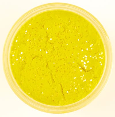 Berkley Troutbait Select Glitter - Foreldeeg - 50 gr - Glitter Sunshine Yellow