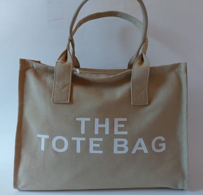 tote bag dames – beige - ruime shopper en stijlvolle handtas van hoge kwaliteit