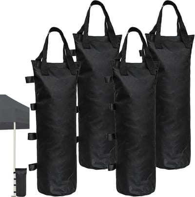 Dikke zandzakken voor partytenten, waterdichte gewichten voor pop-up tenten en parasols, 20 x 50 cm