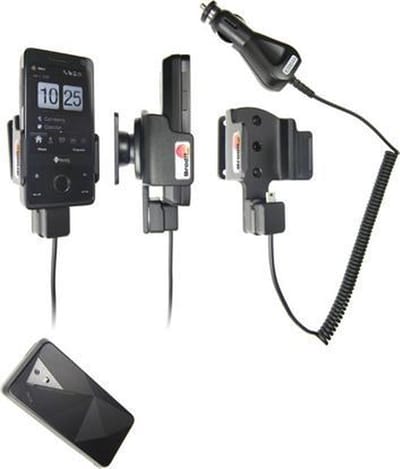 Brodit houder geschikt voor HTC Touch Pro Actieve houder met 12/24V lader. Uitlopend Artikel, Kan niet retour!