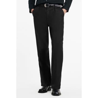 John Varvatos Relax Pants With Waist Belted Pants (cop Black Size: 56 | Pants Outlet | Heren | Zwart