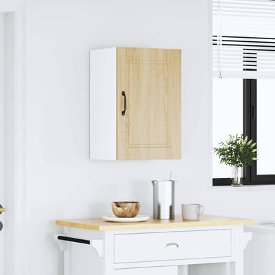 vidaXL - Keukenbovenkast - Porto - bewerkt - hout - sonoma - eikenkleurig