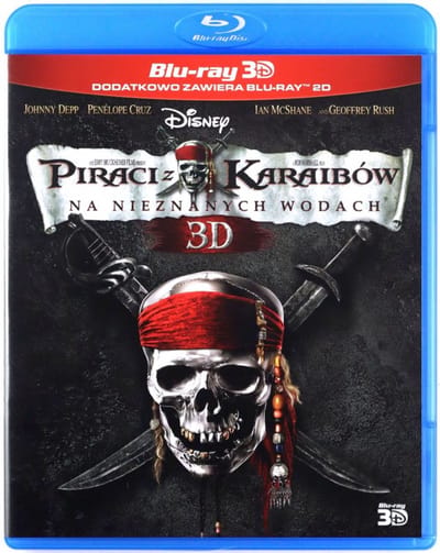 Pirates of the Caribbean: On Stranger Tides [Blu-Ray 3D]+[Blu-Ray]