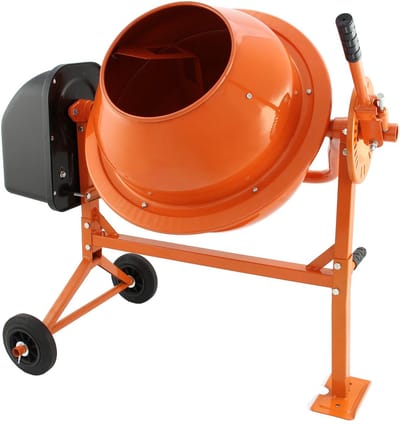 Betonmolen - grijs - 70l - 250w motor