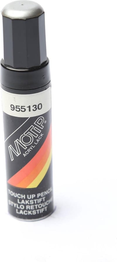 Motip 955130 - Auto lakstift - Zilver Metallic - 12 ml