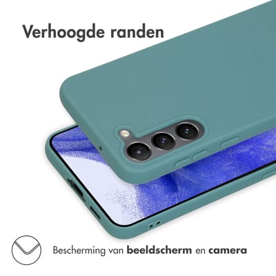 imoshion Hoesje - Geschikt voor Samsung Galaxy S23 Plus - Color Backcover - Donkergroen