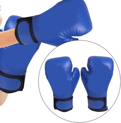 Kinder Bokshandschoenen - Trainingshandschoenen Sport - Sparren en Training - Ademend en Comfortabel - 22 x 12 cm - Zwart