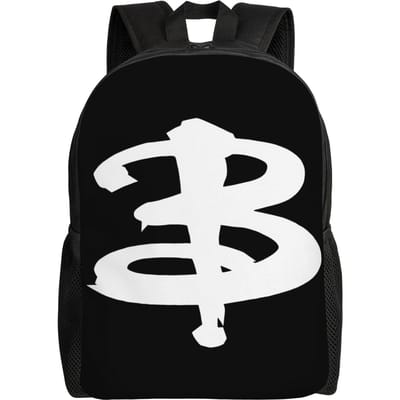 Buffys The Vampires Slayers Rugzak Jongen Ademende Rugzakken Polyester Nieuwigheid Schooltassen Wandelen Ontwerp Rugzak One Size black