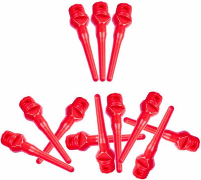 ABC Darts - Softtip Dartpunten 25 mm - Rood - ca 1000 stuks