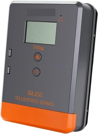Laadregelaar MPPT - Zonnecontroller Batterij - Energie Beheer - Geavanceerde Tracking - 30A 100VDC - Zwart