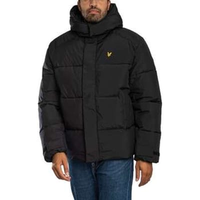 Blazer Lyle &amp; Scott Gewatteerd jack met capuchon