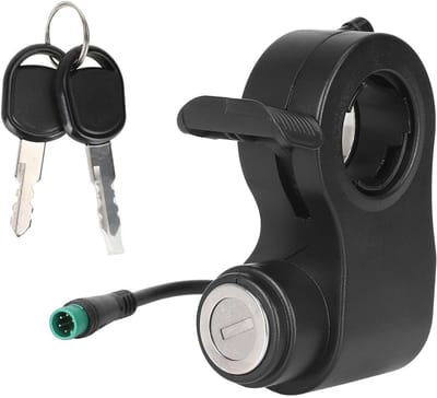 Homtas Elektrische scooter contactslot en gashendel voor Kukirin G2 Pro/G2 Max
