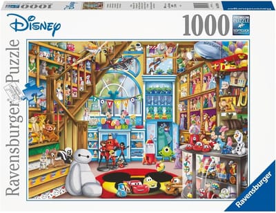 Ravensburger puzzel Disney In de speelgoedwinkel - Legpuzzel - 1000 stukjes