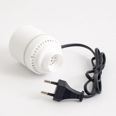 2-in-1 elektrische luchtpomp, 25W/4000Pa - vacuümzakcompressie, 200L/min draagbaar ontwerp, zuigkracht tot 4,0 kPa, geschikt voor kledingopslag, kamperen en luchtbedden,Geschikt voor een diameter van 26 mm
