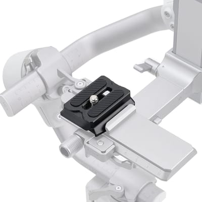 Quick Release Plate voor DJI Ronin RS3 Mini & RS4 Stabilizers - Arca Swiss Compatibel, Ideaal voor Videoproductie en Fotografie