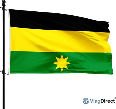 Heuvellandse vlag - Gemeente Heuvelland vlag - 90 x 150 cm.