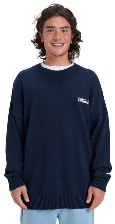 Sweater met ronde hals Quiksilver Devils Jacquard Logo