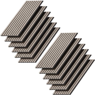 Vicco Akoestisch paneel Sonoa, Bruin, 12 stuks