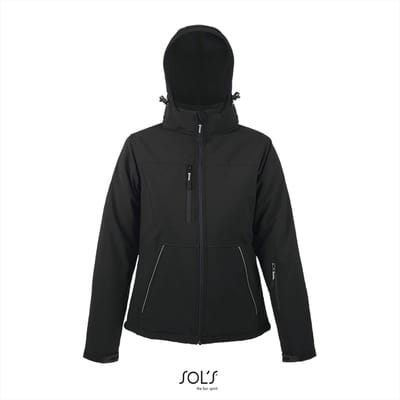 SOL'S Women´s Rock Padded Softshell L844 - Black - L