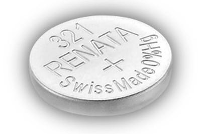 Renata 321- SR616SW zilveroxide knoopcel horloge batterij 2(twee) stuks
