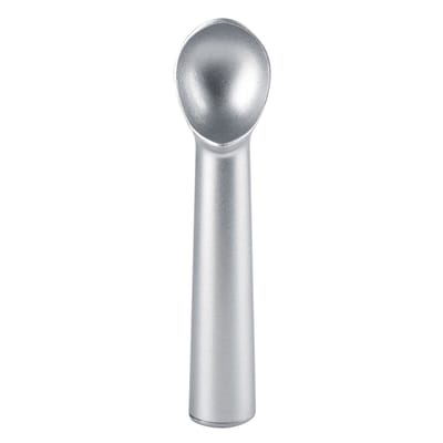 QTTVBTNA -Aluminium IJsschep 18 cm – Antiaanbak met Vorstbestendige Handgreep, Ideaal voor Hard IJs, Fruitpuree en Aardappelpuree