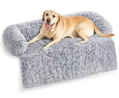 Feandrea - Hondenmand - FluffyHug Hondenbed Pluche - Sofa Bescherming - Voor Grote Honden