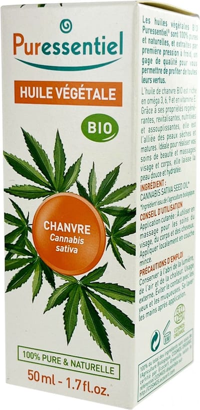 Puressentiel Biologische Hennep (Cannabis Sativa) Plantenolie 50 ml
