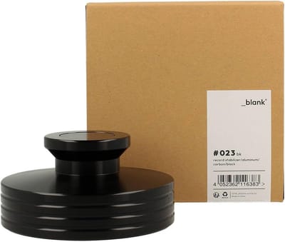 Universele Plaatstabilisator voor Draaitafel | Carbon Fiber Damping | 335g Gewicht voor Betere Geluidskwaliteit