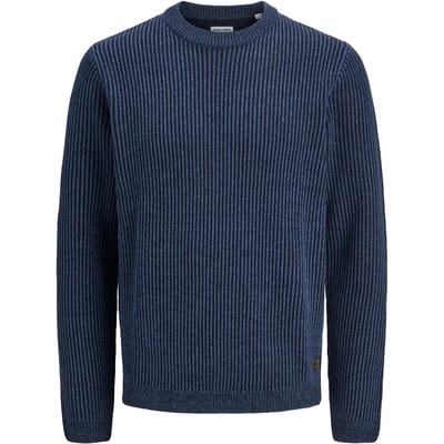 JACK & JONES- JJEDOVER KNIT CREW NECK SN - Heren - Pullover