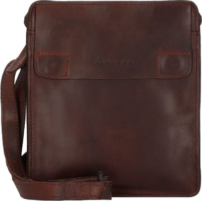 HAROLD'S Leren Schoudertas Aberdeen Crossbag Brown Bruine