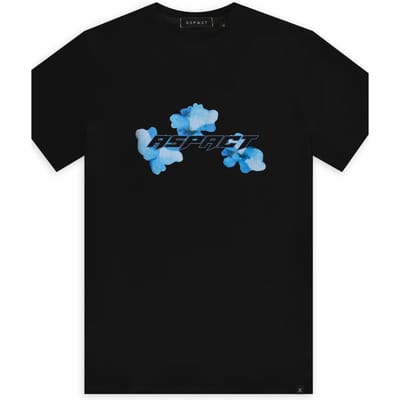 Aspact Unisex Kali Tee Black Maat: XS | Tops Outlet | Unisex | Zwart