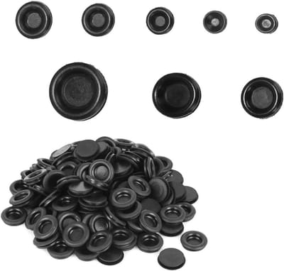 Rubber Grommets Set van 400 Stuks - Rubberafdichtingen voor Elektrische Draden, Stekkers en Kabels, Ideaal voor Bescherming en Isolatie