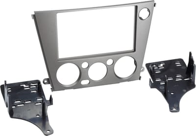 2-DIN Paneel geschikt voor Subaru Legacy / Outback 2005-2009 Kleur: Antraciet (METRA)