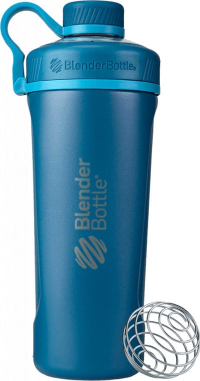 BlenderBottle® | Radian RVS Insulated | 770 ml | Blauw | Shakebeker | Shaken zonder klonten en zonder te lekken! | BPA-en-Phthalate-vrij | De beste kwaliteit waar je jaren plezier aan hebt! | Geïsoleerde shakebeker van hoogwaardig roestvrijstaal