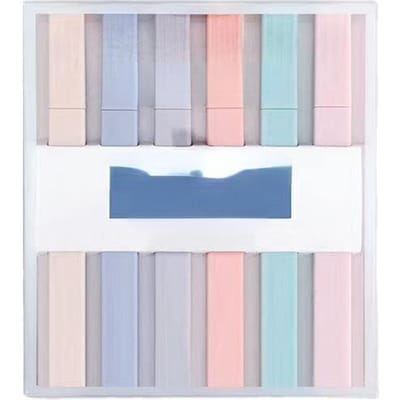 6 stks/set Korte Stijl Bleke Kleur Markeerstift Fluorescerende Pen Art Markers Gift Briefpapier Markeerstift Set Pastel Markeerstiften