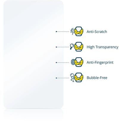 BROTECT - Screenprotector voor Evolveo Strongphone G4 - Folie Beschermfolie transparant 2 Stuks