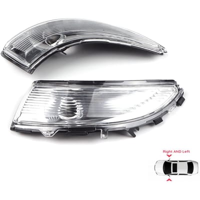 Réflecteur de clignotant de rétroviseur droit et gauche BSP624 pour Renault Clio MK4 Captur MK1 Zoe Nissan Micra MK5 261659450R 261604623R