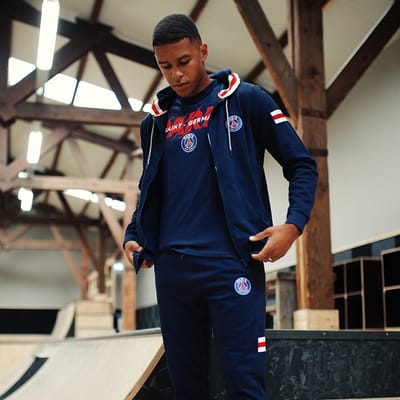 PSG trainingsbroek voor volwassenen - maat S - blauw - heren joggingbroek
