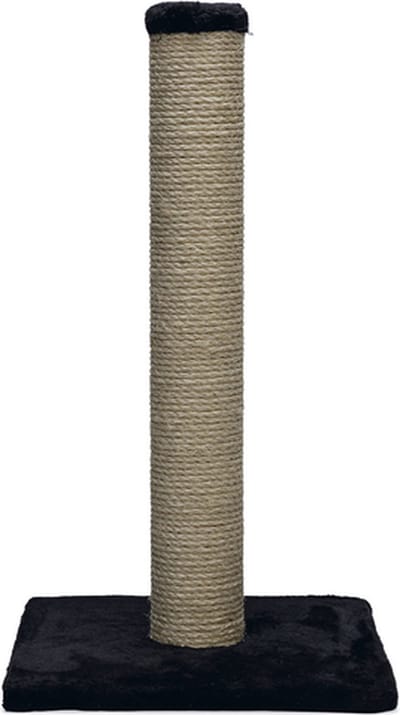 Beeztees Gina - Krabpaal - Zwart - 34x34x60 cm