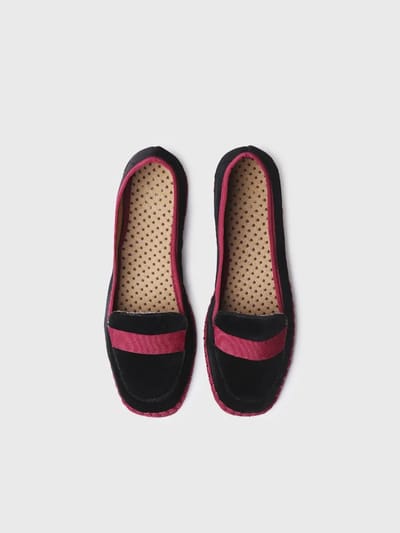 Fluwelen loafers voor dames | CELINE