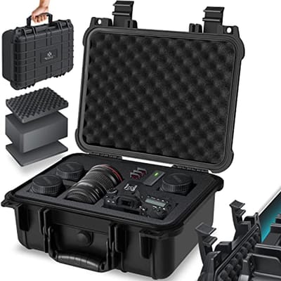 Waterdichte Fotokoffer - Universele Outdoor Koffer voor Camera's, Laptops en Accessoires - Medium